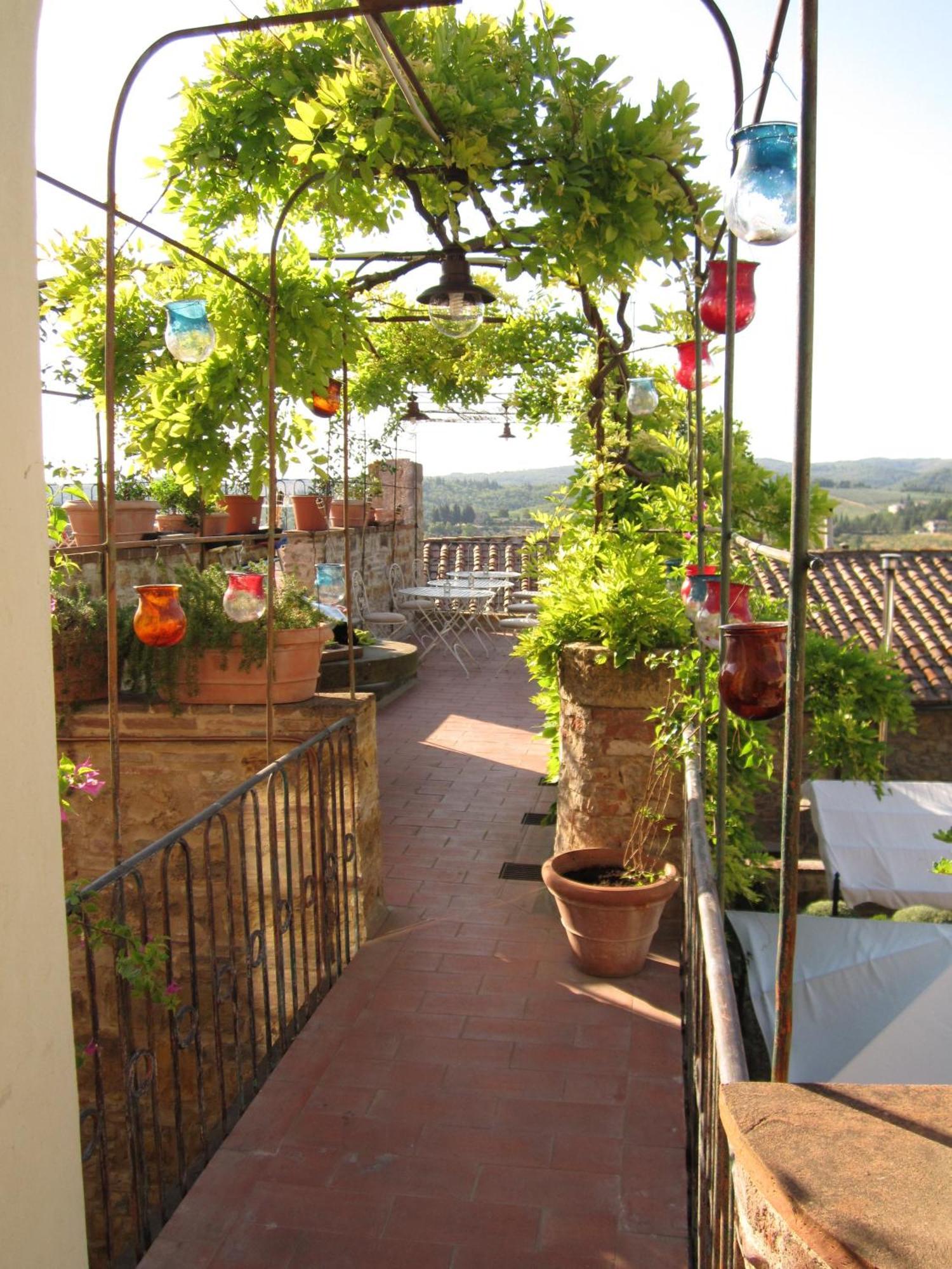 Le Terrazze Del Chianti B&B Residenza D'Epoca E Di Charme San Donato in Poggio Eksteriør billede