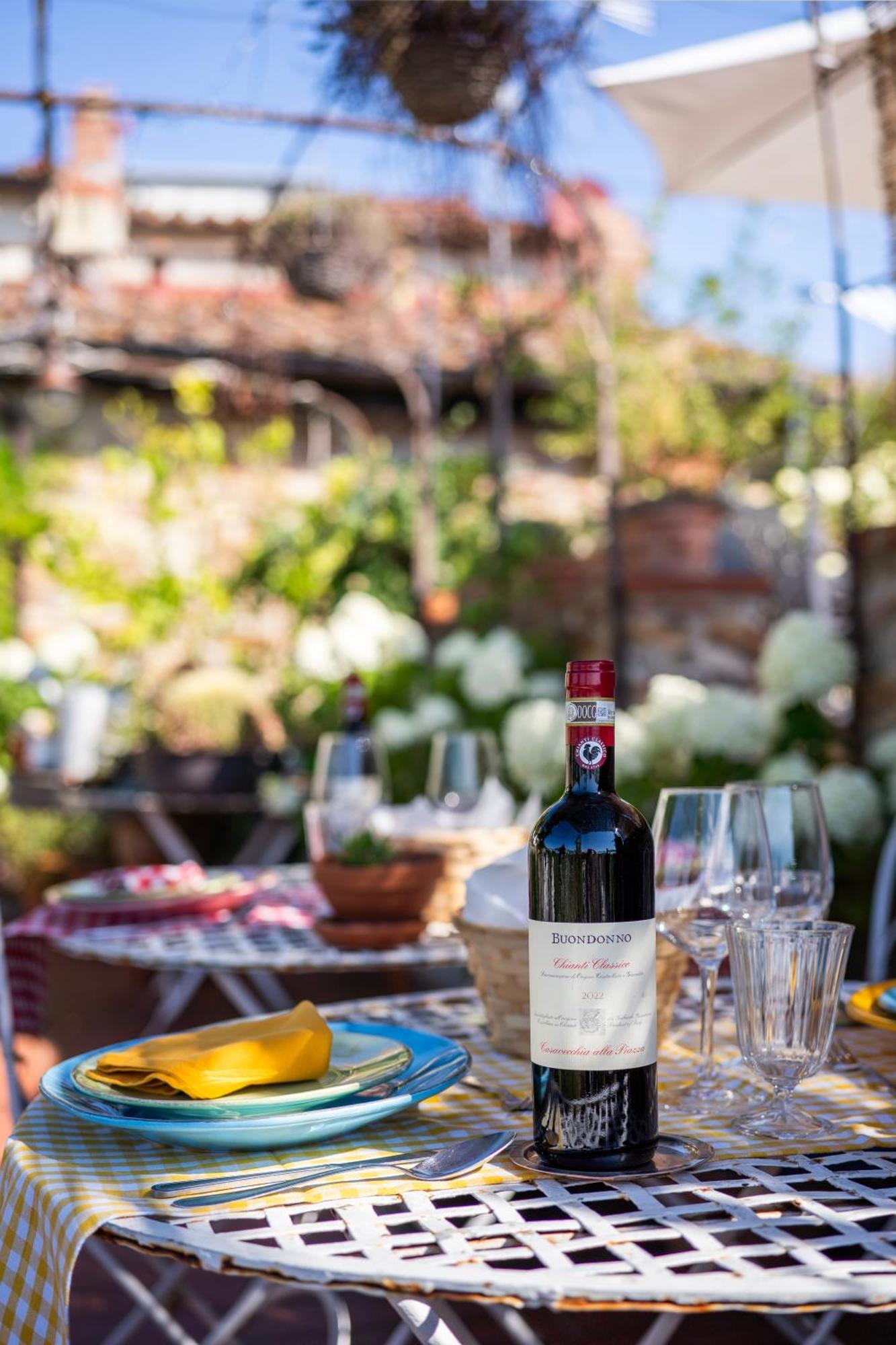 Le Terrazze Del Chianti B&B Residenza D'Epoca E Di Charme San Donato in Poggio Eksteriør billede