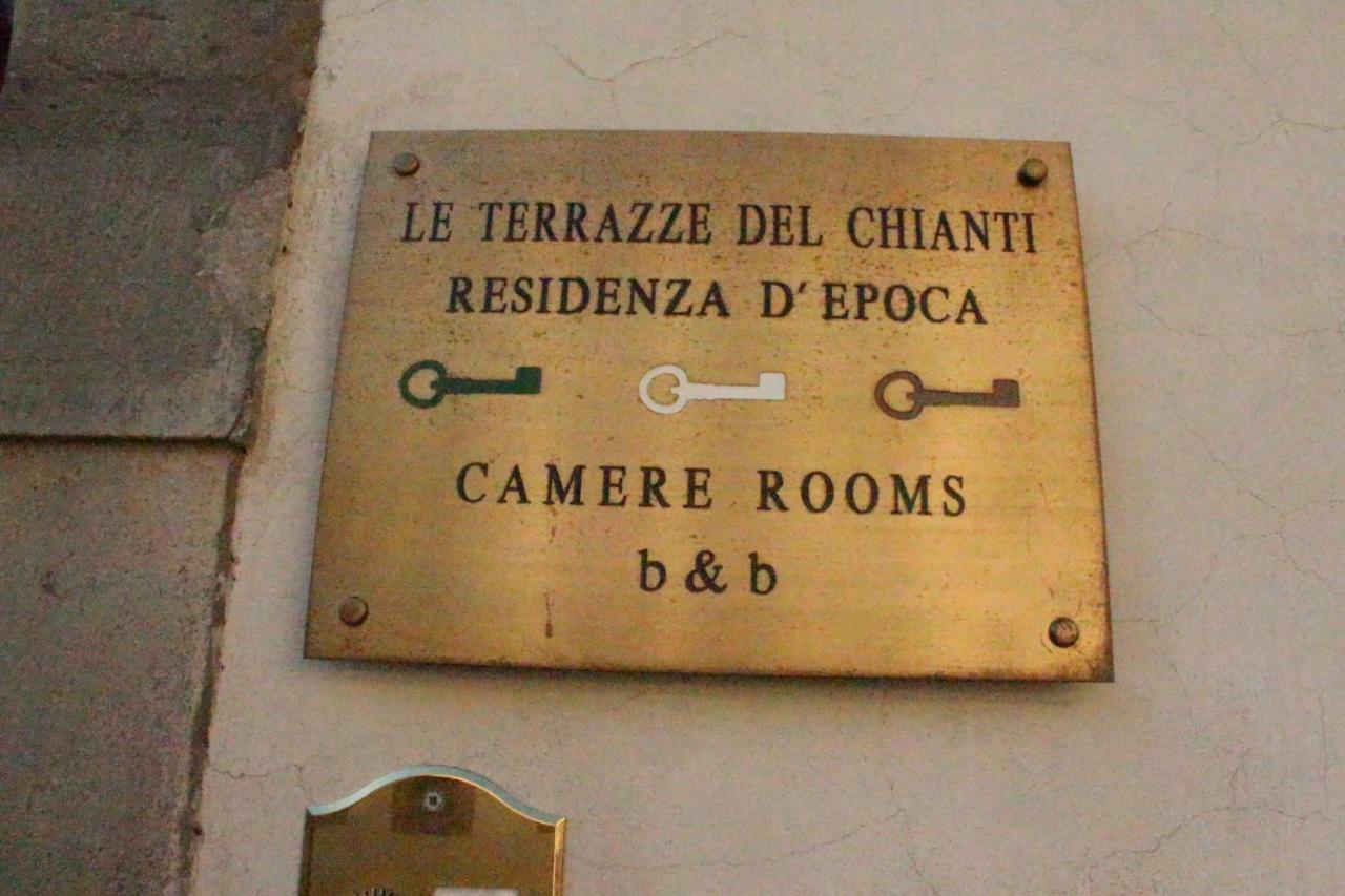 Le Terrazze Del Chianti B&B Residenza D'Epoca E Di Charme San Donato in Poggio Eksteriør billede